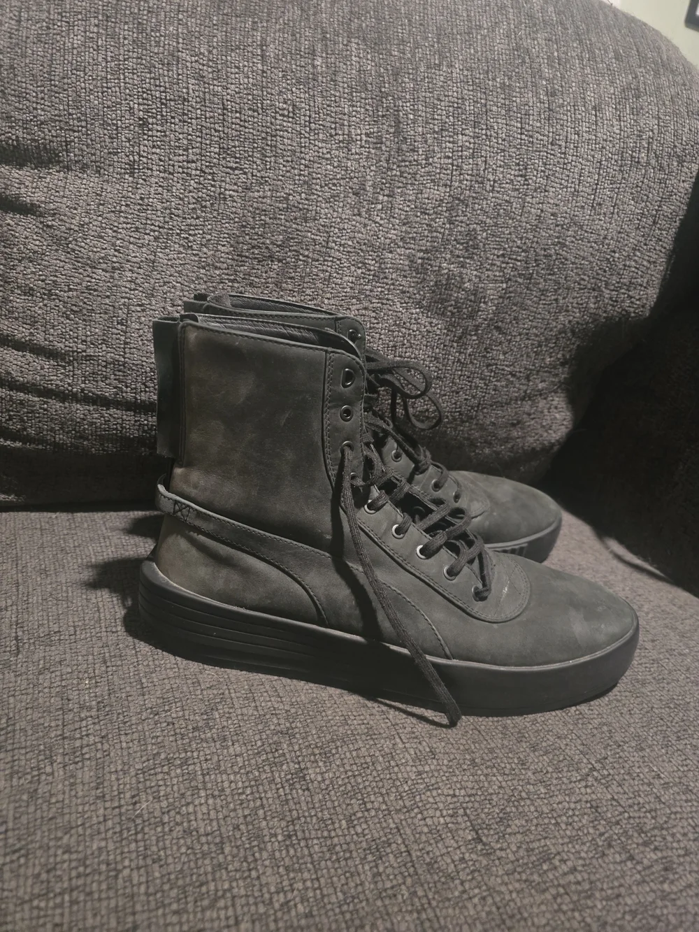 Puma | x XO Parallel Triple Black Sneaker Boots Size 10.5 RARE